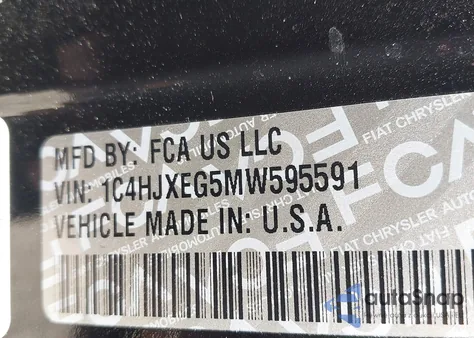 2021 Jeep Wrangler Unlimited High Altitude 4X4 from USA, damaged, VIN 1C4HJXEG5MW595591